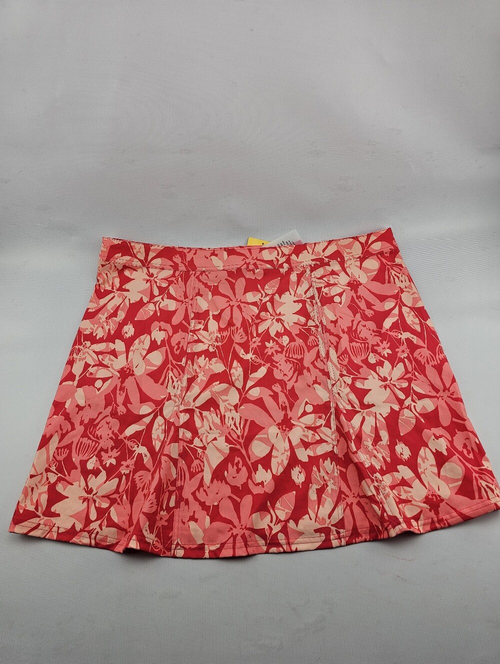 RipSkirt Hawaii Women's Floral Wrap Kick Pleat Skirt Pink XXL